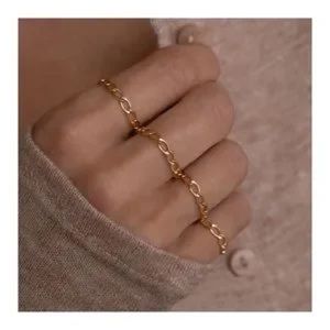 Leah Alexandra chain ring